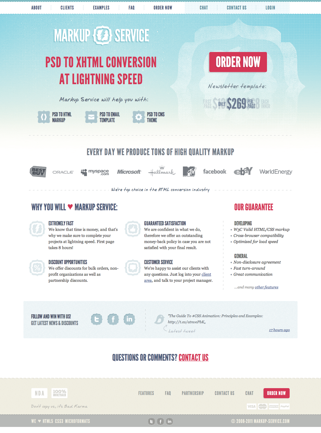 Markup Service